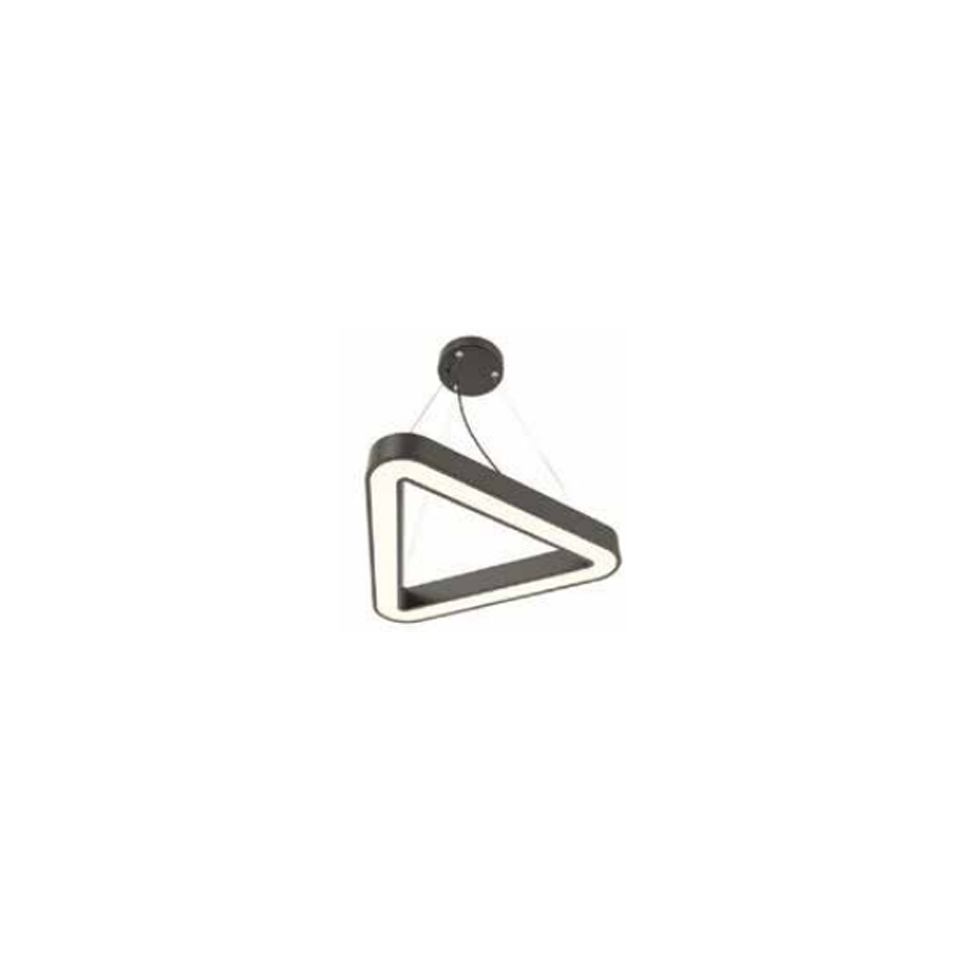 Oval Kenar Üçgen Lineer 80x80x80cm (Sarkıtsız)