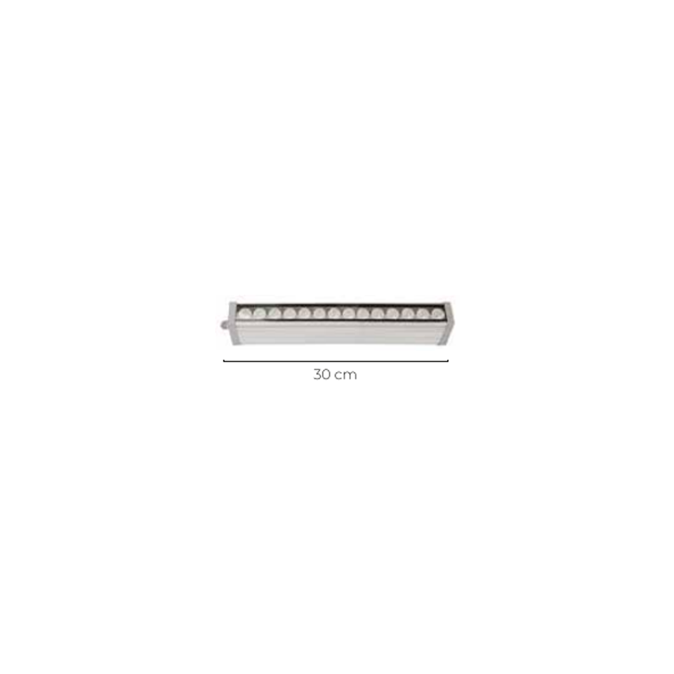 9x1 Watt Wallwasher 30cm