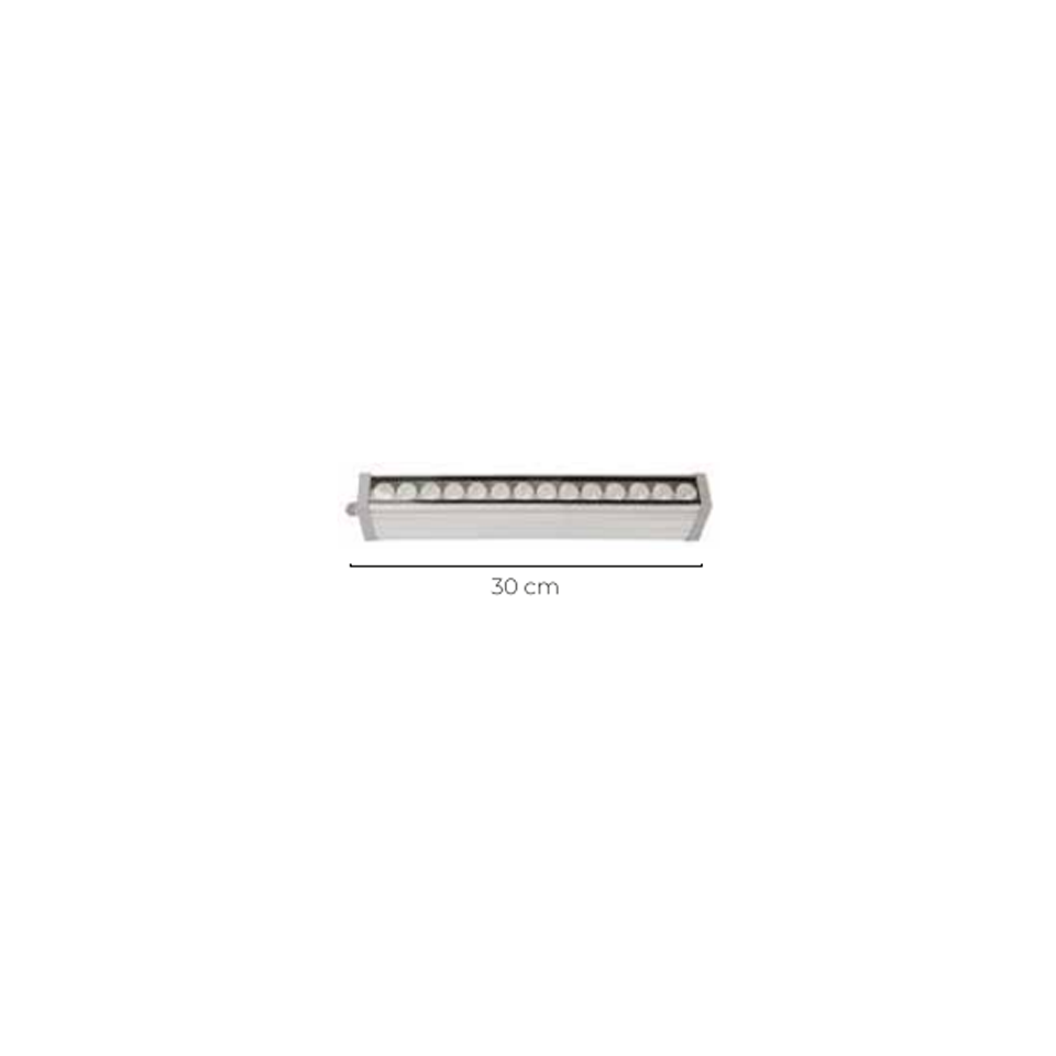 9x1 Watt Wallwasher 30cm