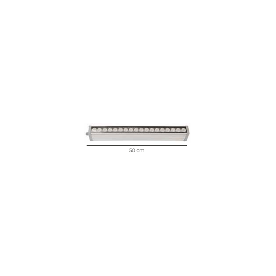 18x1 Watt Wallwasher 50cm