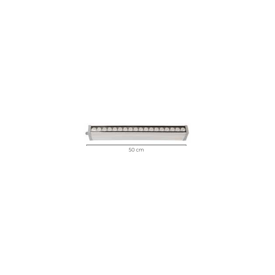 18x1 Watt Wallwasher 50cm
