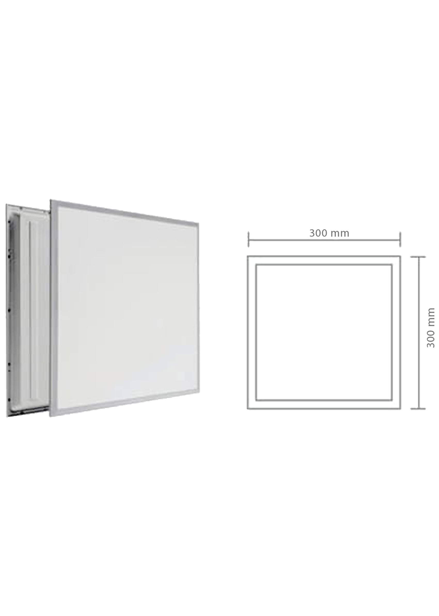 24W 30X30 Clip-in Backlight Led Panel Armatür
