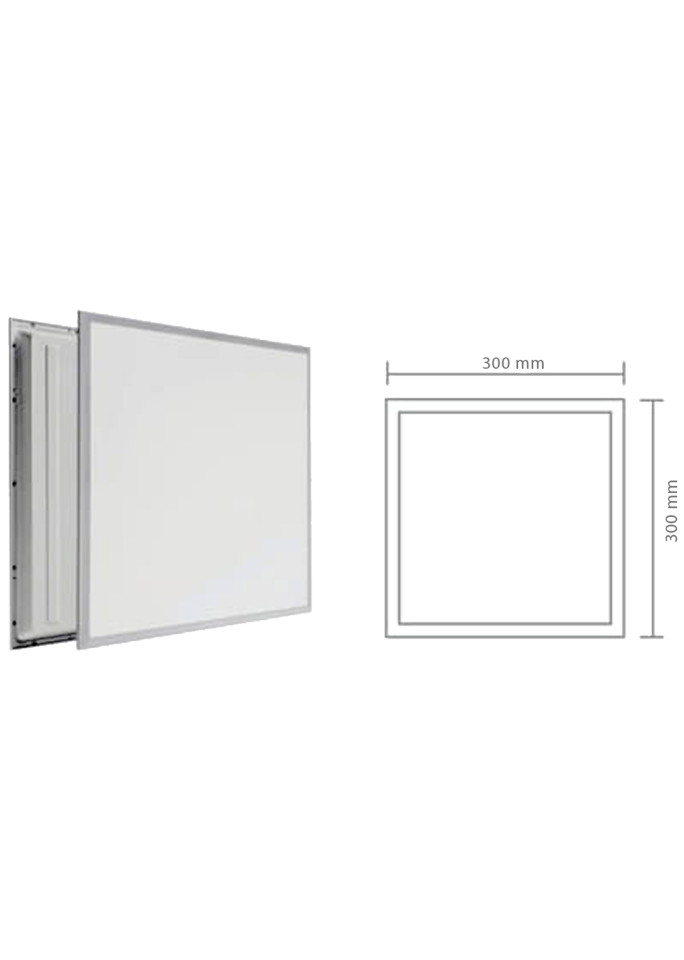 24W 30X30 Clip-in Backlight Led Panel Armatür