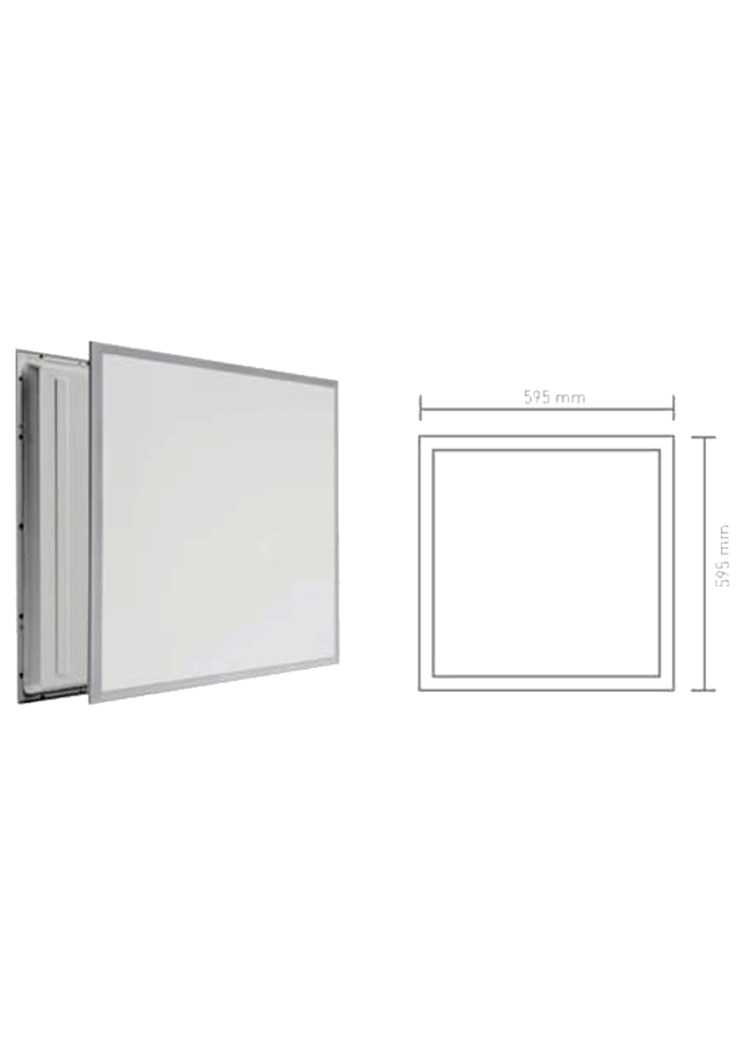 40W 60X60 Backlight Led Panel Armatür