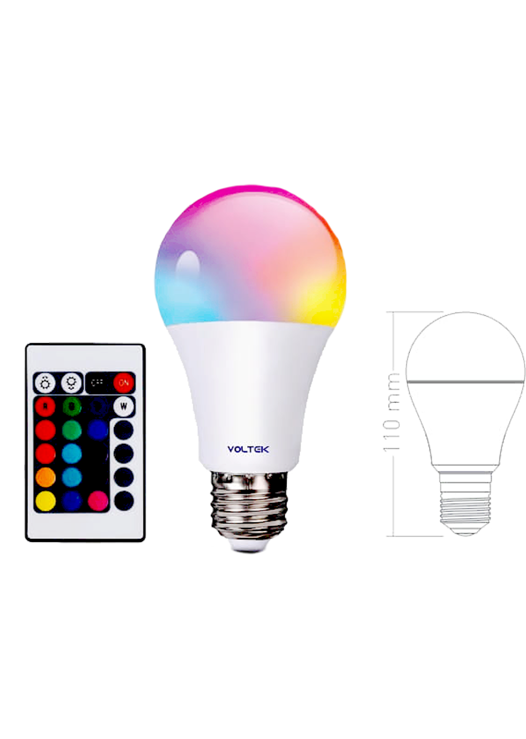 9W RGB Led Ampul